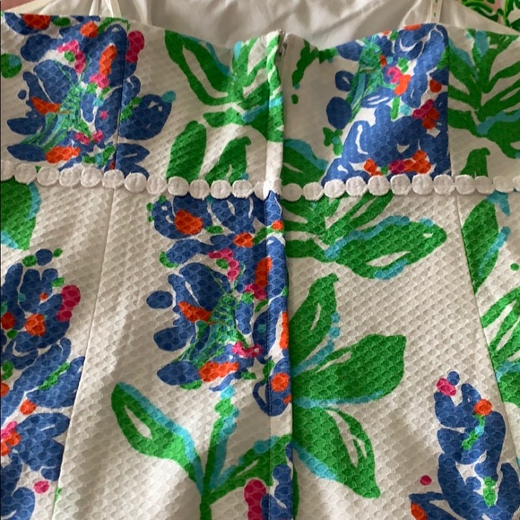RARE Lilly Pulitzer Isabel Floral Dress Size 8 - Picture 4 of 4